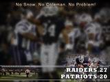 Raiders Wallpaper: No Snow, No Coleman, No Prob.
