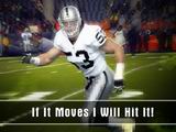 Raiders Wallpaper: Romo: If It Moves I Hit It
