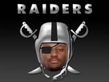 Raiders Wallpaper: Raider Head Jordan 
