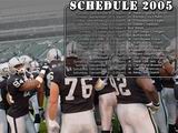 Raiders Wallpaper: 2005 Schedule A