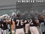 Raiders Wallpaper: 2005 Schedule A 
