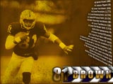 Raiders Wallpaper: Tim Brown #81 06
