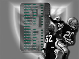 Raiders Wallpaper: 2009 Schedule 1