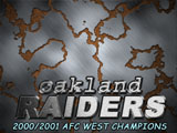 Raiders Wallpaper: 2000-1 Division Champs 

