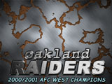 Raiders Wallpaper: 2000-1 Division Champs