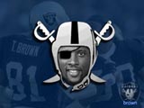 Raiders Wallpaper: Raiderhead Brown
