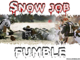 Raiders Wallpaper: Snow Job - Fumble            
